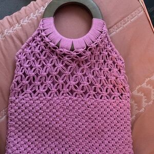 NWT Crochet Handbag